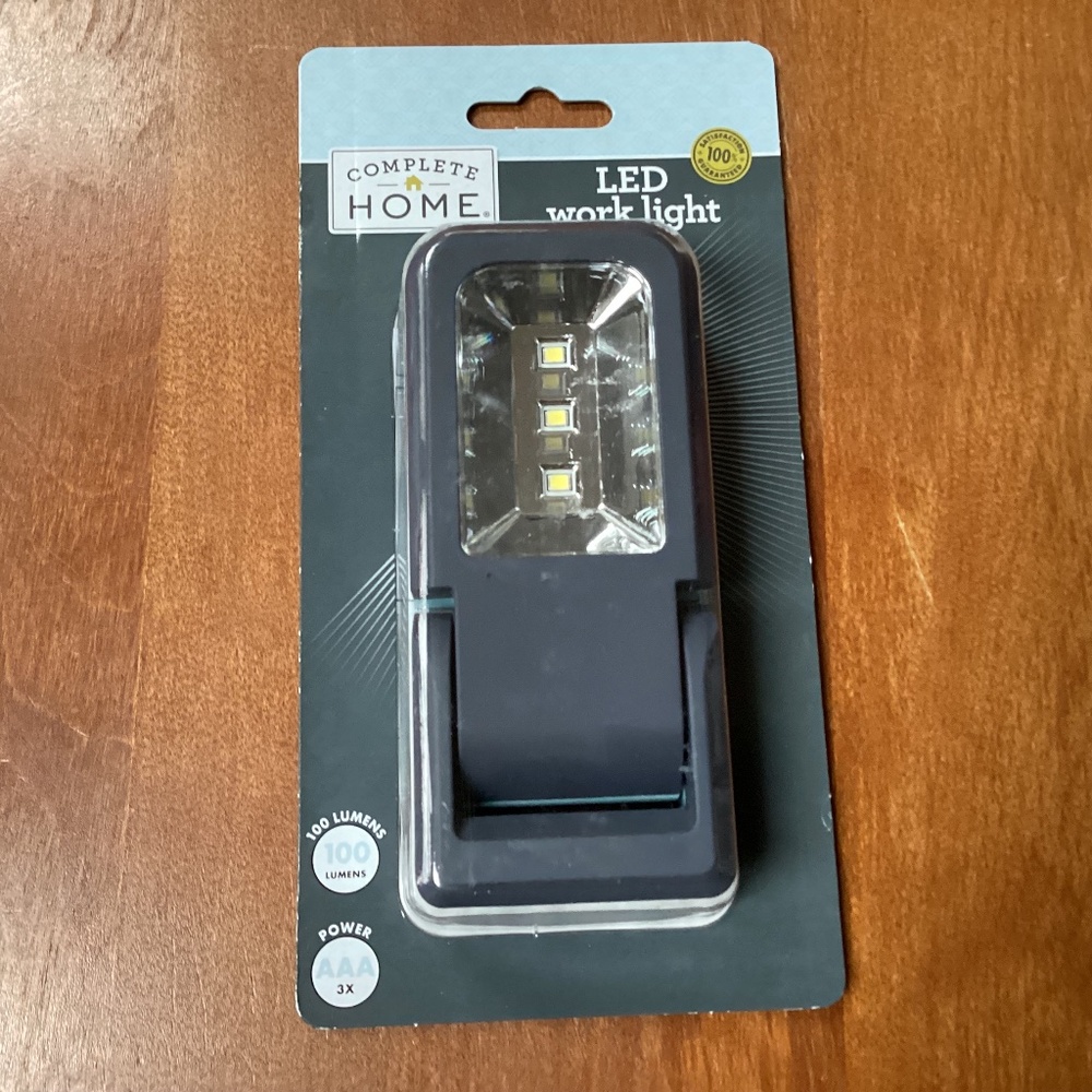 Complete Home LED Work Light New  Sealed